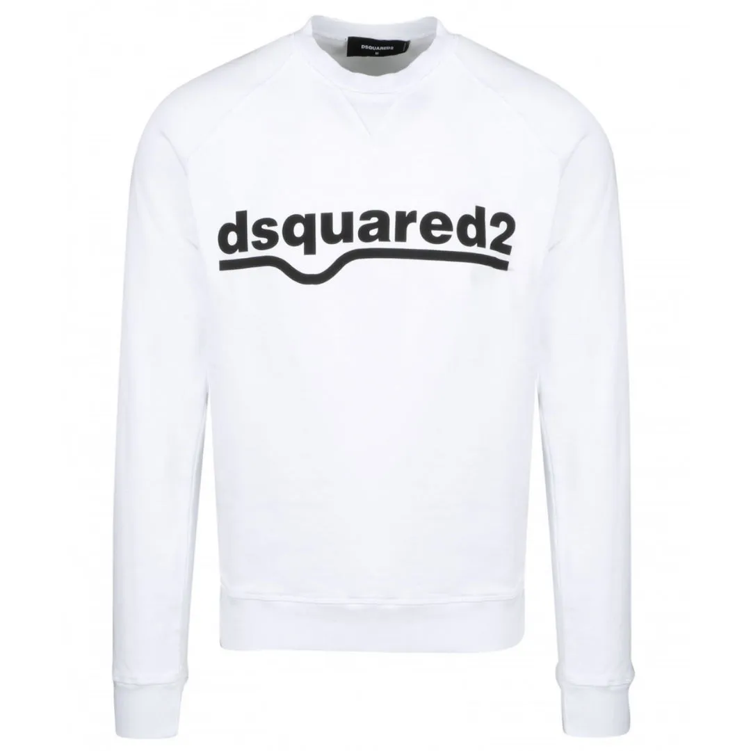 Dsquared2 Mens Jumper S74Gu0460 100 White